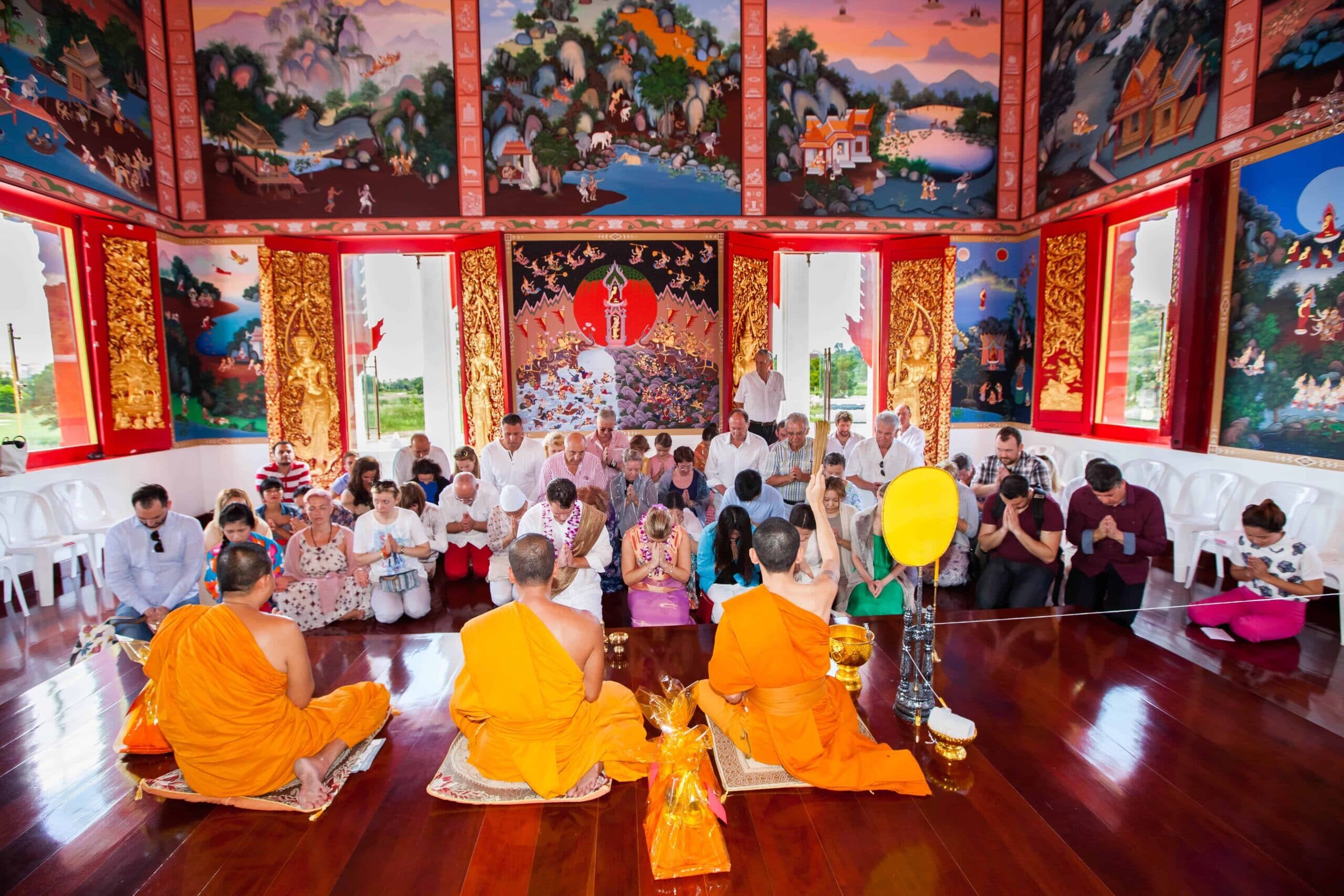 Thai Buddhist Wedding Ceremony 
